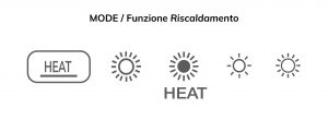 tasti funzione heat